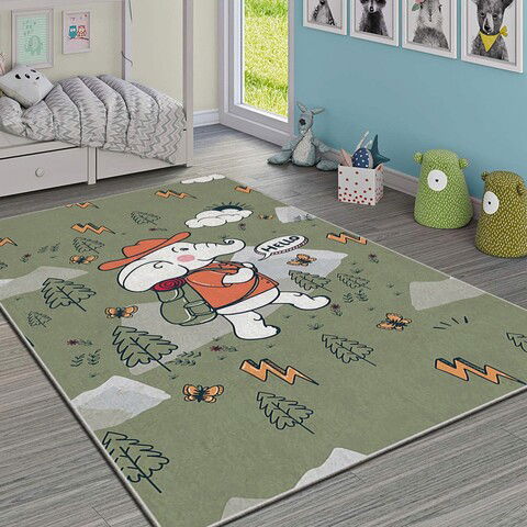 Covor, HMI KDC-61, 100x140 cm, Poliester, Multicolor