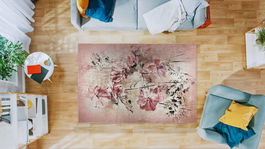 Covor, Mu150, 120x180 cm, Poliamida, Pudra