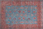 Covor de hol, Claret Red AL 170 , 75x150 cm, Poliester , Multicolor