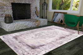 Covor de hol, Dorian Chenille, 75x150 cm, Poliester , Multicolor