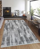 Covor de hol, 8473, 80x150 cm, 30% POLIESTER/70% POLIPROPLEN, Gri