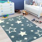 Covor, Machine Star, 120x180 cm, 30% POLIESTER/70% POLIPROPLEN, Albastru