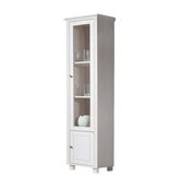 Vitrina Home Affaire, lemn, alb, 184 x 50 x 12,5 cm