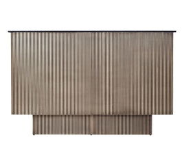 Bufet inferior Virat, Bizzotto, 160 x 40 x 100 cm, lemn de mango/alama antichizata