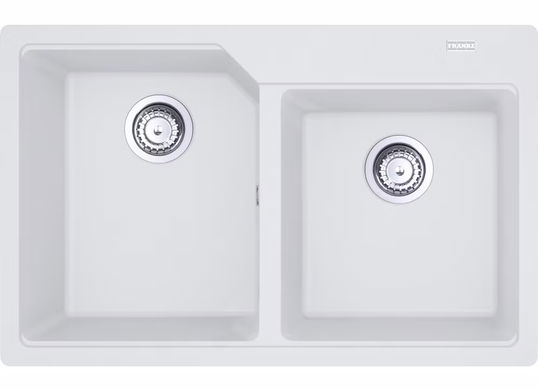 Chiuveta bucatarie Franke Urban UBG 620-36-33 doua cuve 780x500mm fragranite Bianco