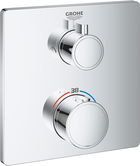 Baterie cada - dus termostatata Grohe Grohtherm cu montaj incastrat necesita corp ingropat crom