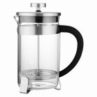 Presa franceza pentru cafea si ceai / cafetiera BergHOFF, Essentials Aroma, 600 ml, inox/sticla termorezistenta