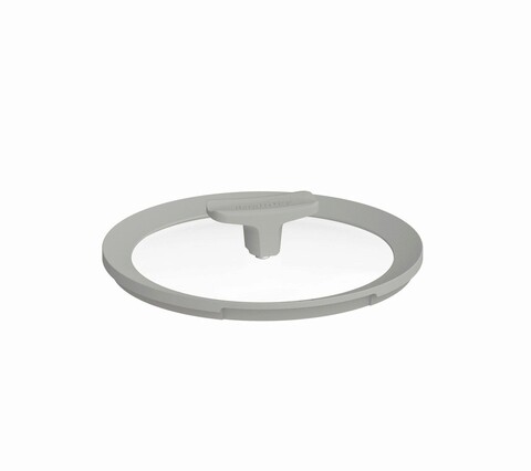 Capac din sticla BergHOFF, Leo Balance Moonmist , Ø24 cm, margine din silicon