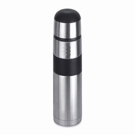 Termos BergHOFF, Essentials Orion, Ø8.5 x 33.5 cm, 1 L, inox/cauciuc