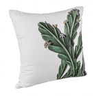 Perna decorativa Thar Alb / Verde, L45xl45 cm