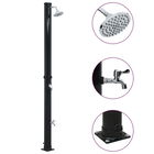 Dus solar de exterior, Sisi Negru, L15,5xl15,5xH220 cm