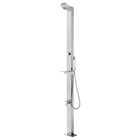 Dus de exterior din otel inoxidabil, Sima Outdoor Aluminiu, L20xl12xH220 cm