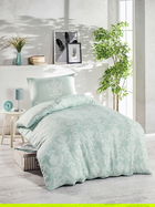 Lenjerie de pat pentru o persoana 2 piese, Pure, EnLora Home, 65% Bumbac/35% Poliester