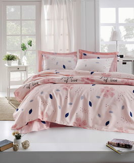 Cuvertura matlasata dubla, FlowerOfLove, EnLora Home, Bumbac