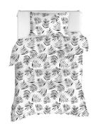 Set lenjerie de pat pentru o persoana 2 piese, Hope, EnLora Home, Bumbac Ranforce