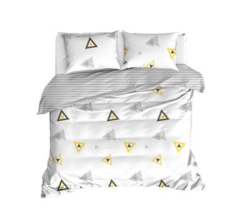 Set cuvertura dubla 3 piese, Erois, EnLora Home, Bumbac Ranforce
