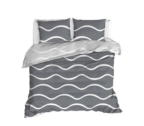 Set cuvertura dubla 3 piese, Novia, EnLora Home, Bumbac Ranforce