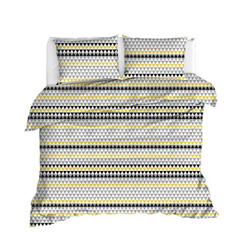Set cuvertura dubla 3 piese, Pavlina, EnLora Home, Bumbac Ranforce