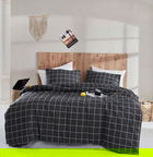 Set cuvertura dubla 3 piese, Piga, EnLora Home, Bumbac Ranforce