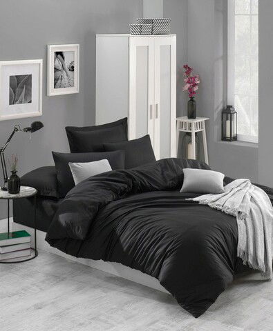 Set cuvertura dubla 3 piese, Fresh Color, EnLora Home, Bumbac Ranforce