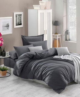 Lenjerie de pat dubla, Fresh Color, EnLora Home, Bumbac Ranforce