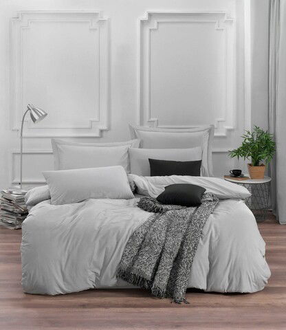 Lenjerie de pat dubla, Fresh Color, EnLora Home, Bumbac Ranforce