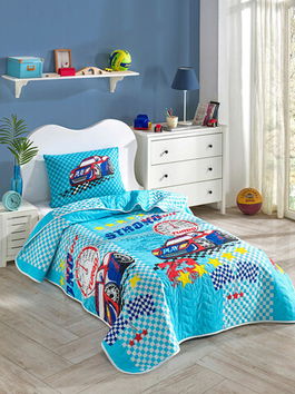 Cuvertura Single 155x200 cm, Turbo, Eponj Home, 65% Bumbac/35% Poliester