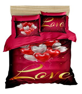 Lenjerie de pat dubla 3 piese, 156, Pearl Home, Bumbac