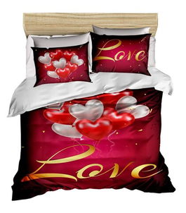 Lenjerie de pat dubla 3 piese, 155, Pearl Home, Bumbac