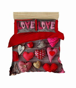Lenjerie de pat dubla 3 piese, 172, Pearl Home, Bumbac