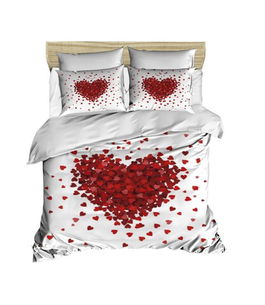 Lenjerie de pat dubla 3 piese, 206, Pearl Home, Bumbac