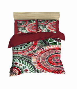 Lenjerie de pat dubla 3 piese, 437, Pearl Home, Bumbac