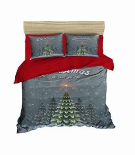 Lenjerie de pat dubla 3 piese, 443, Pearl Home, Bumbac