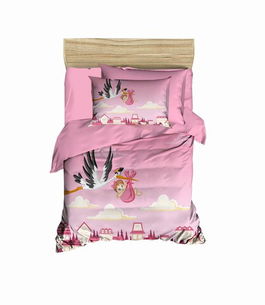 Lenjerie de pat pentru copii, PH120, Pearl Home, Bumbac