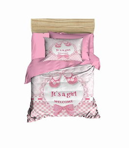 Lenjerie de pat pentru copii, PH121, Pearl Home, Bumbac