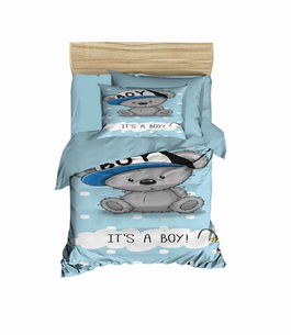 Lenjerie de pat pentru copii, PH13, Pearl Home, Bumbac
