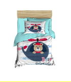 Lenjerie de pat pentru copii, PH141, Pearl Home, Bumbac