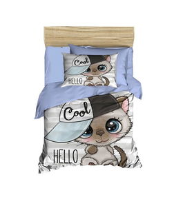 Lenjerie de pat pentru copii, PH172, Pearl Home, Bumbac