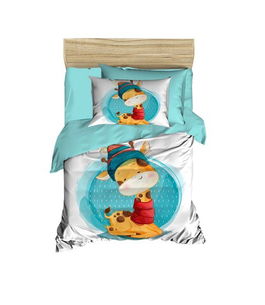 Lenjerie de pat pentru copii, PH178, Pearl Home, Bumbac