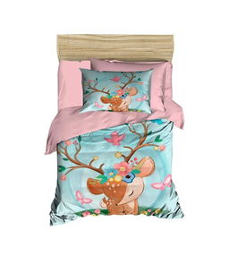 Lenjerie de pat pentru copii, PH189, Pearl Home, Bumbac