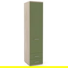 Dulap haine PRIMAVERA 45, 1U2S, polite, Oak, Pesto