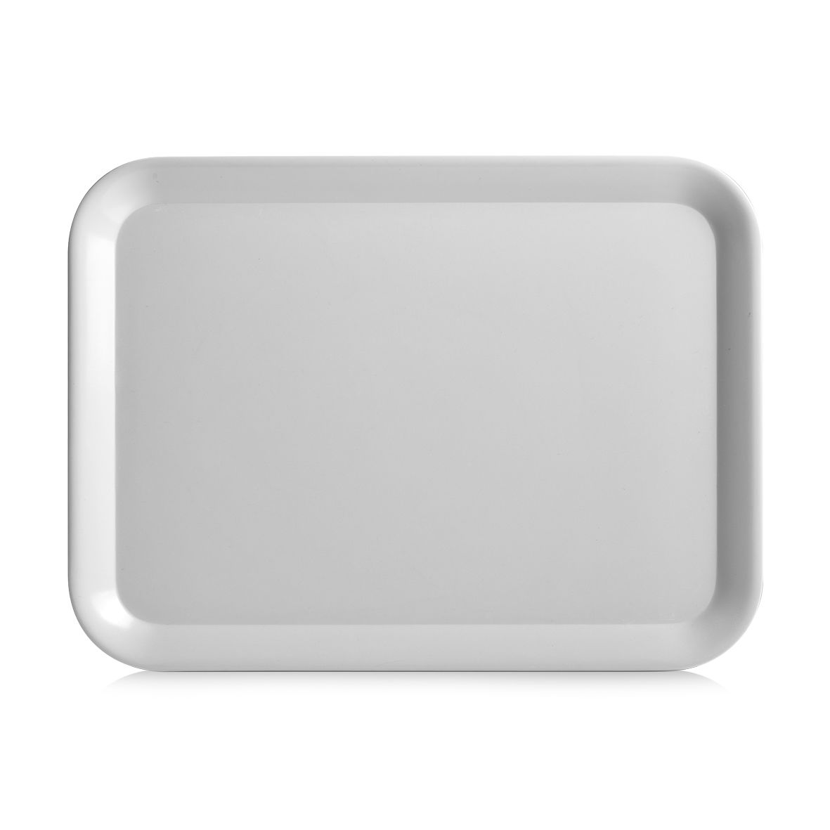 Tava pentru servire Aqua, Melamina, l43,5xA32,5 cm-Gri