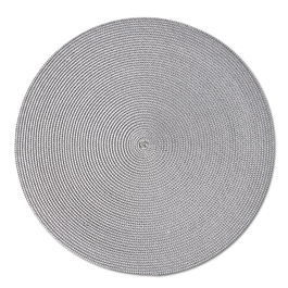 Suport vesela din PP (polipropilena), Placemat Gri, Ø38 cm