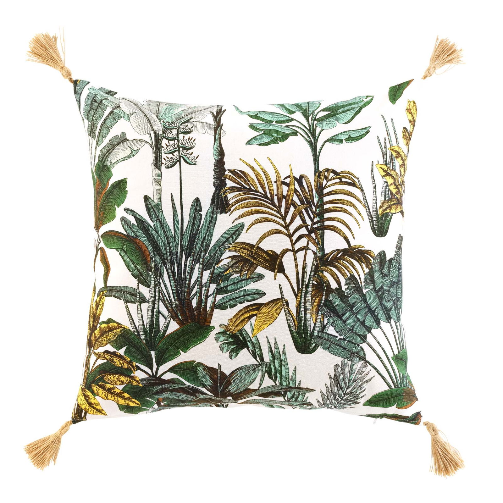 Perna decorativa cu husa detasabila, Balinesia I Multicolor, 50 x 50 cm