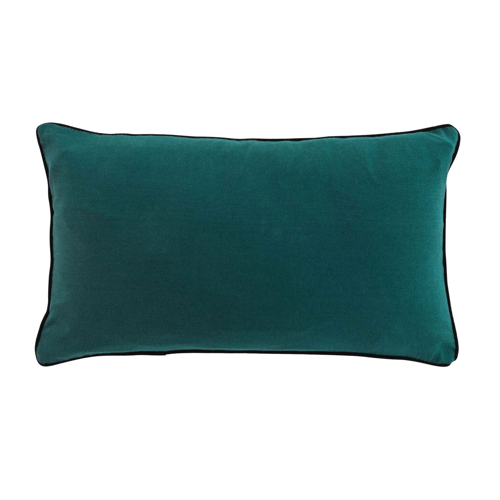 Perna decorativa cu husa detasabila, Linette Petrol, 30 x 50 cm