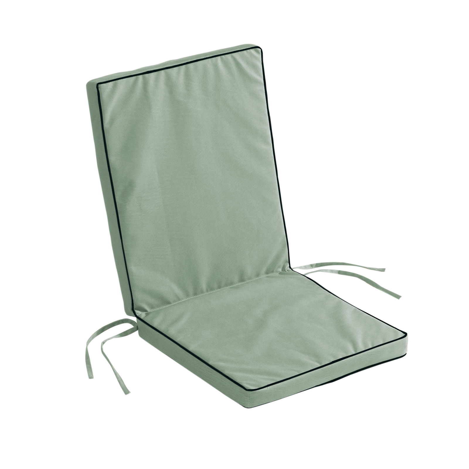 Perna decorativa impermeabila pentru scaun gradina / terasa, Siesta Verde, 40 x 90 cm