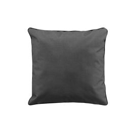 Perna decorativa impermeabila cu husa detasabila, Siesta Gri, 40 x 40 cm