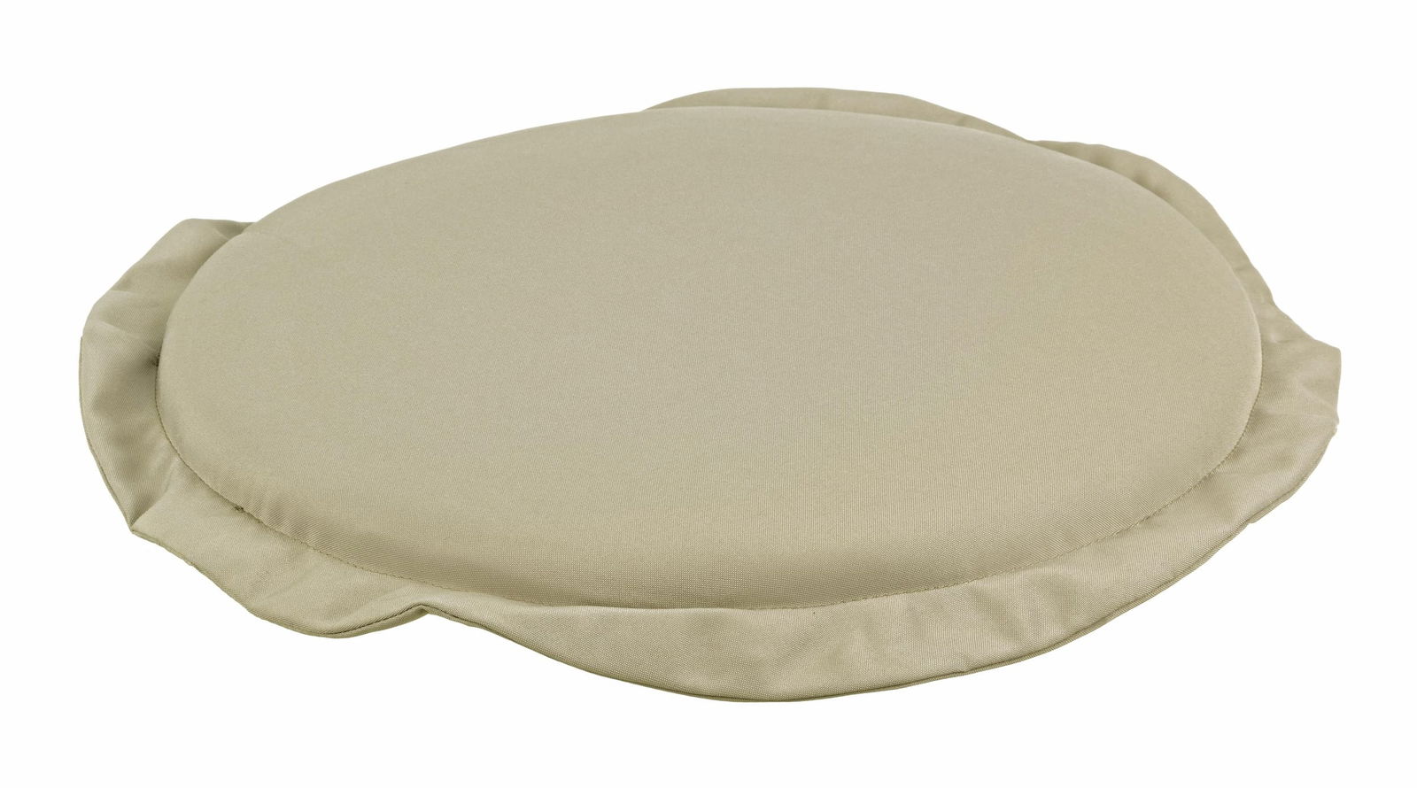 Perna de sezut decorativa cu husa detasabila, Havana Poly230 Grej, Ø42xH3 cm