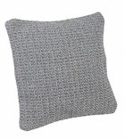 Fata perna decorativa de exterior, Surat Almond Gri, 45 x 45 cm