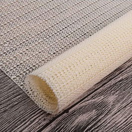 Covoras antiderapant Abnii, PVC, bej, 60 x 100 cm